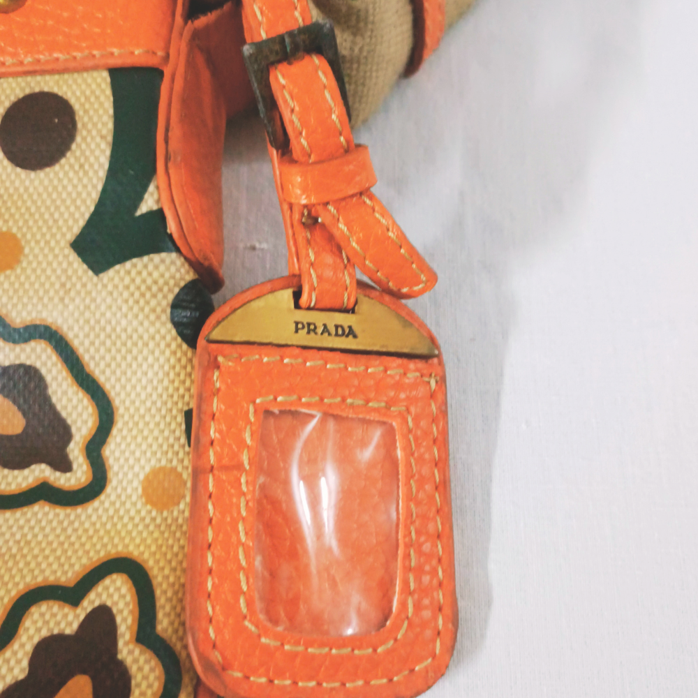 Canapa Stampata Shoulder Bag