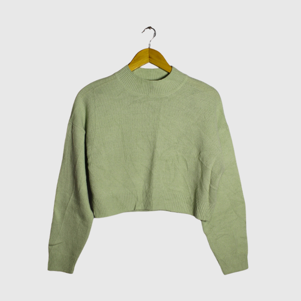 Drop shoulder Crop Top