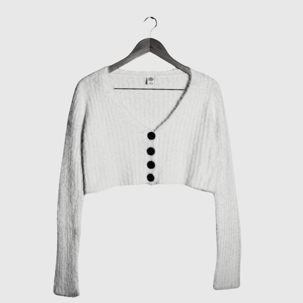 Cardigan Crop Top