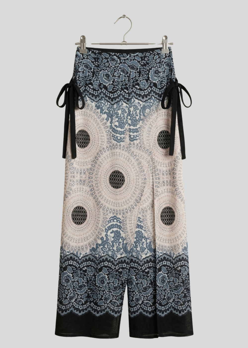 Slit Wrap Pant with side Strings