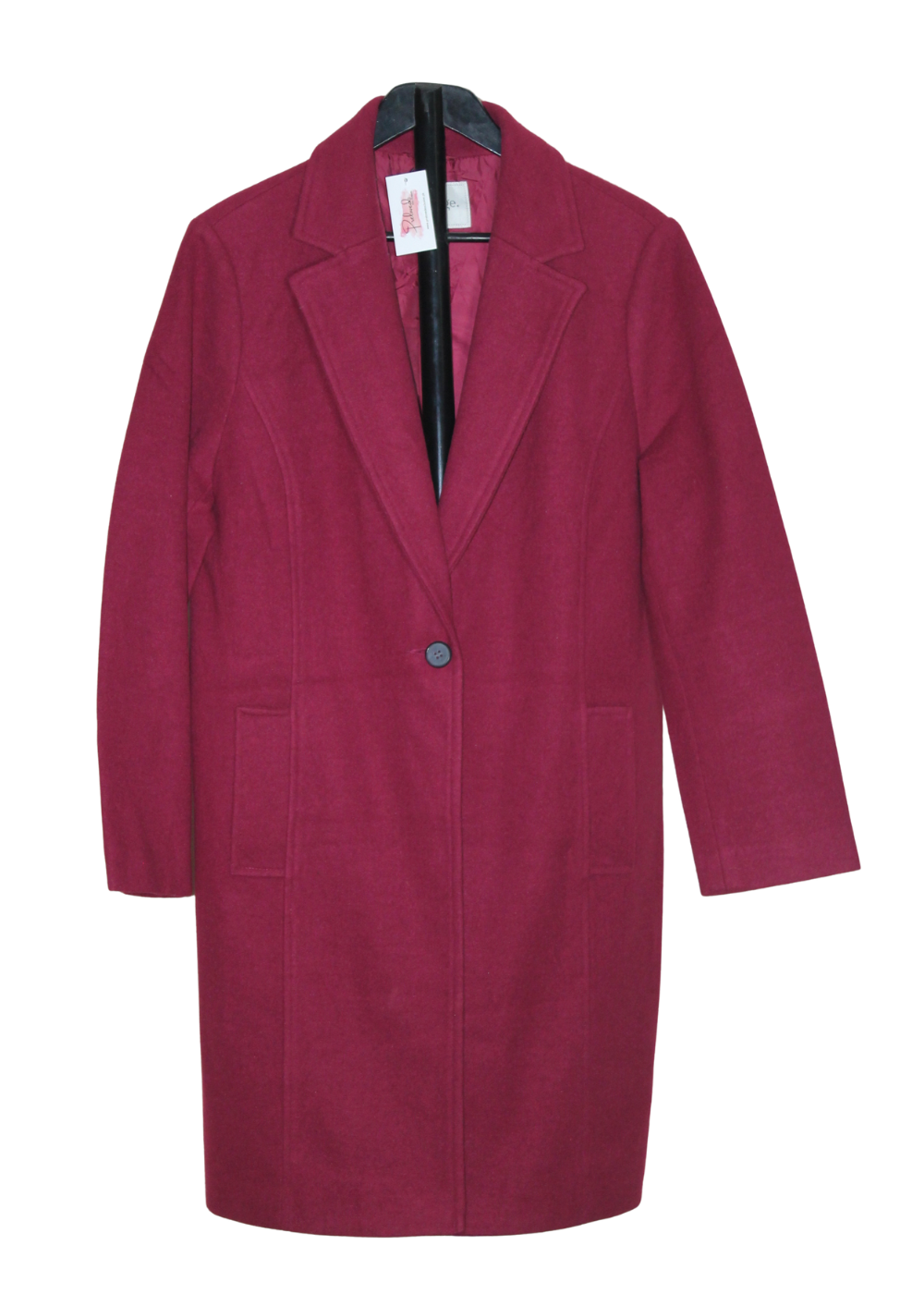 Burgundy Plum Coat