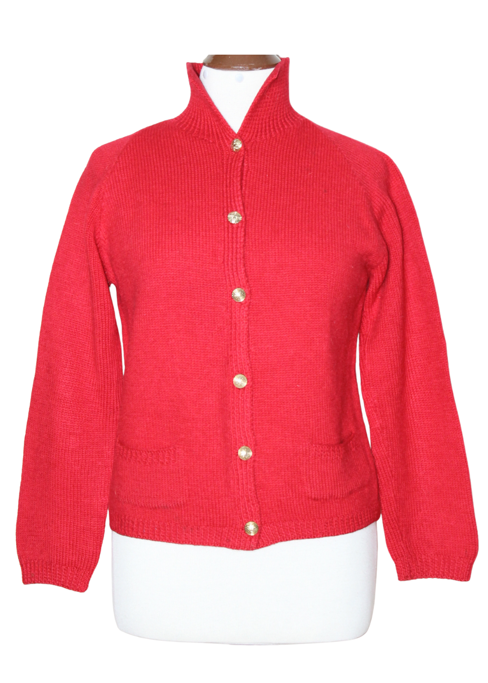 Knitted Cardigan Raglan