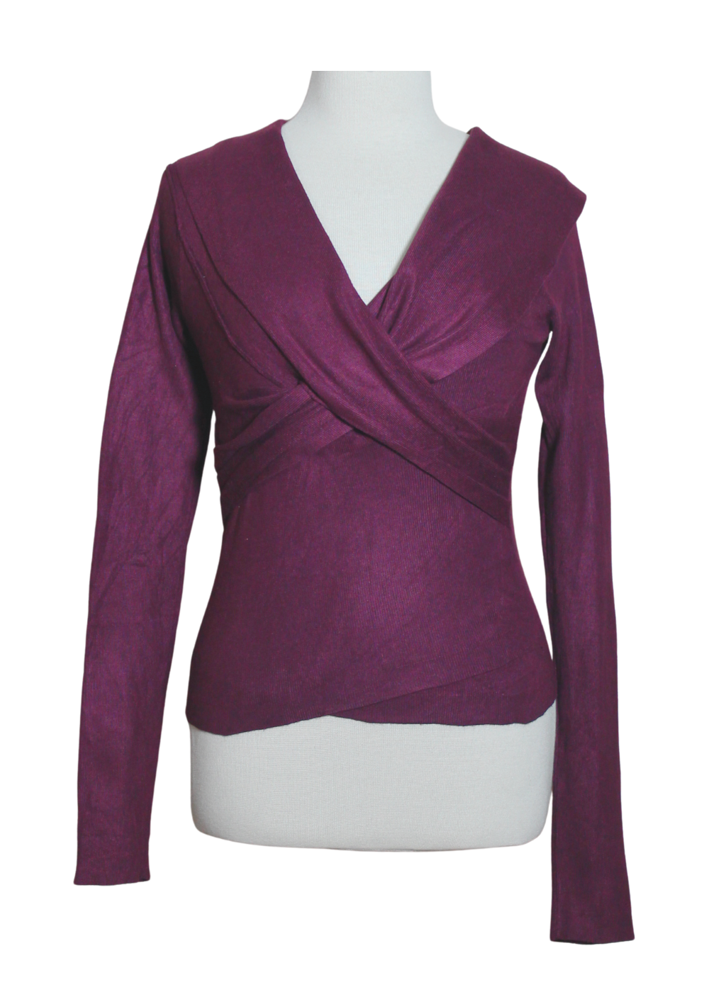 Drop shoulder Cross over Top