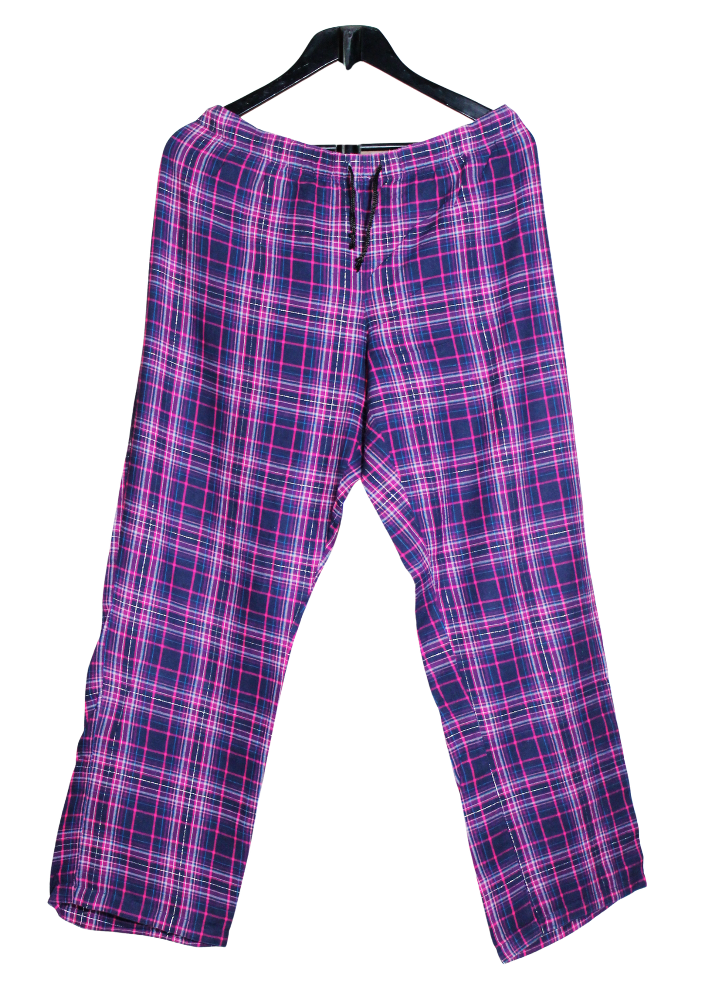 Cotton Checkered Pajama Pants