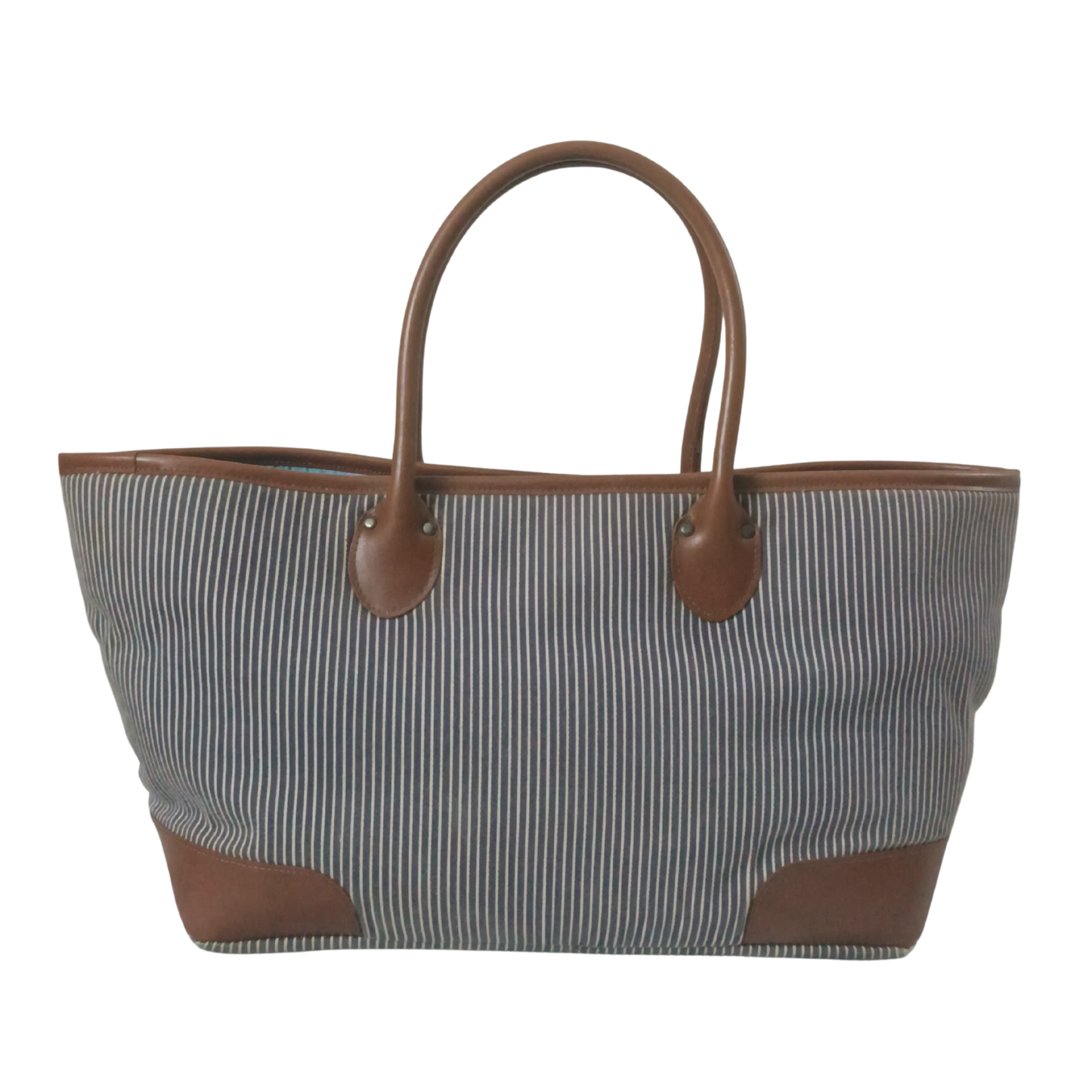 Stripped Canvas Bag