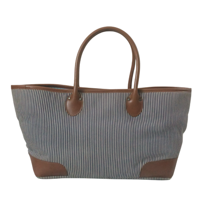 Stripped Canvas Bag