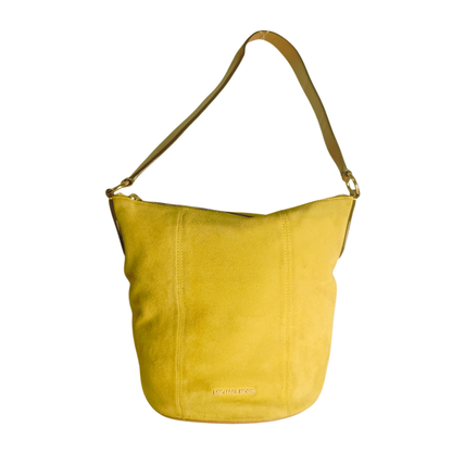 Brooke Suede Shoulder Bucket Bag