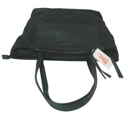 Quilted Nylon Tote Bag