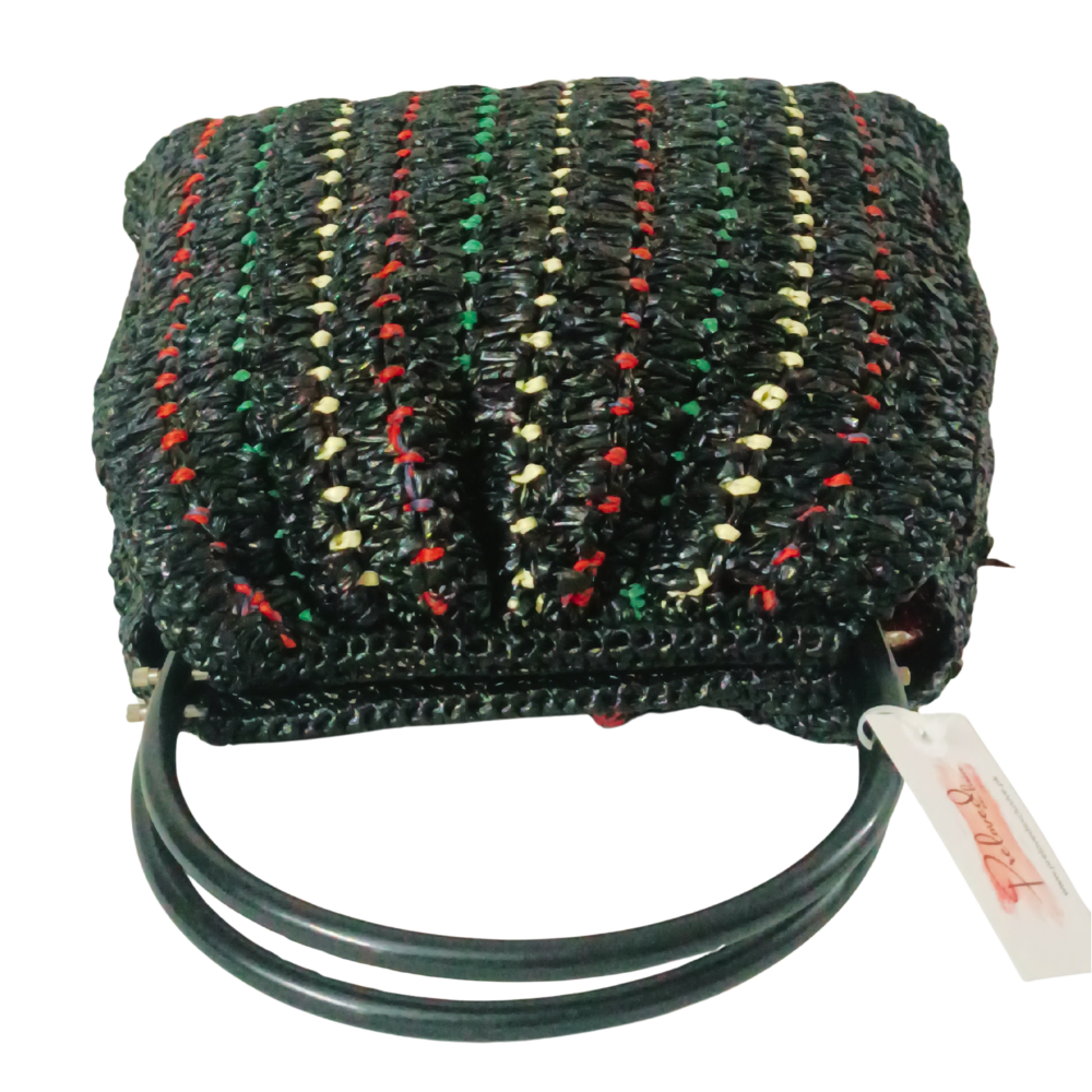 Woven Mesh Satchel