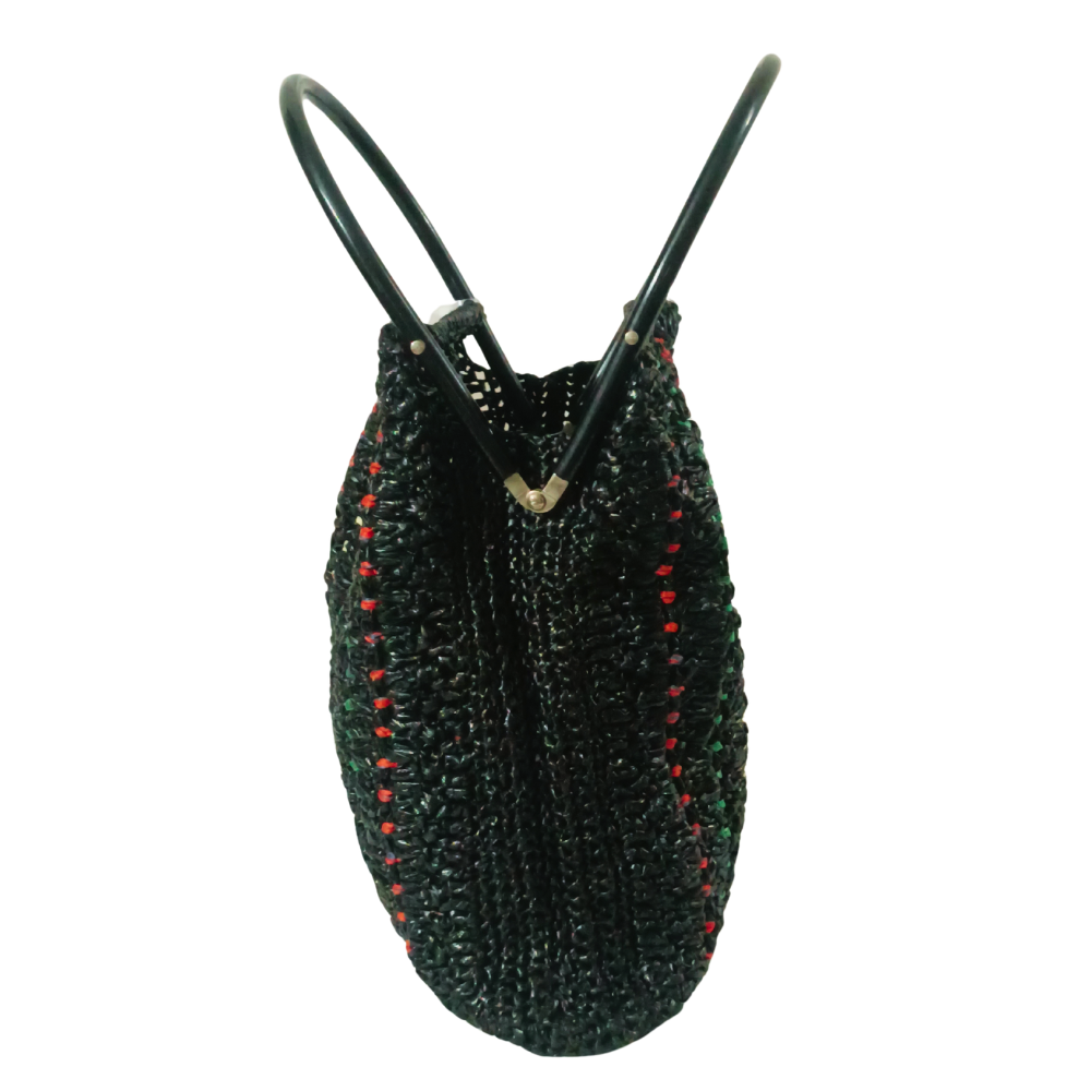 Woven Mesh Satchel