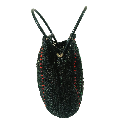Woven Mesh Satchel