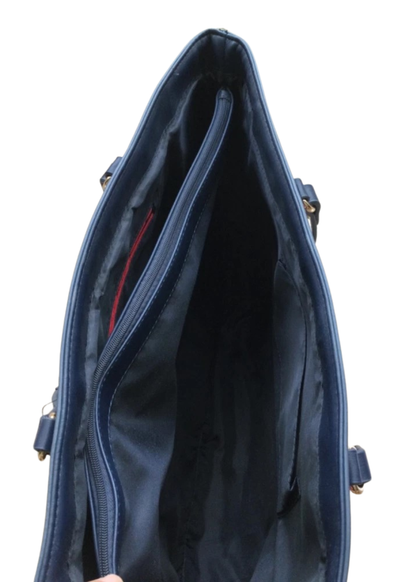Red+White+Blue Stripped Tote Shoulder Bag