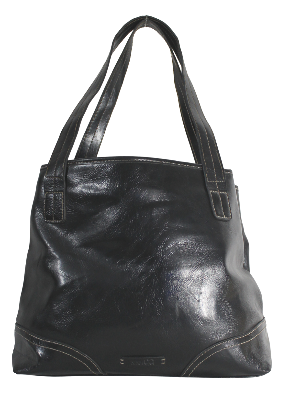Snap Closure Shoulder Bag