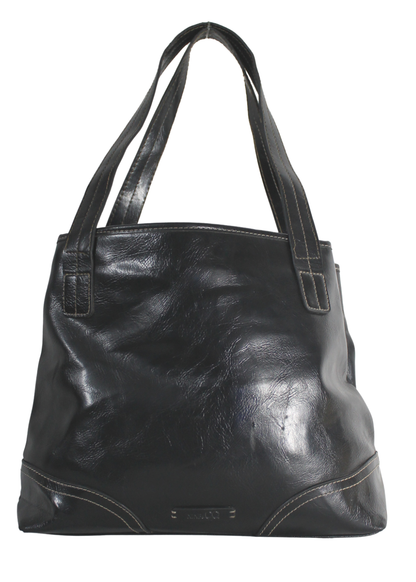 Snap Closure Shoulder Bag