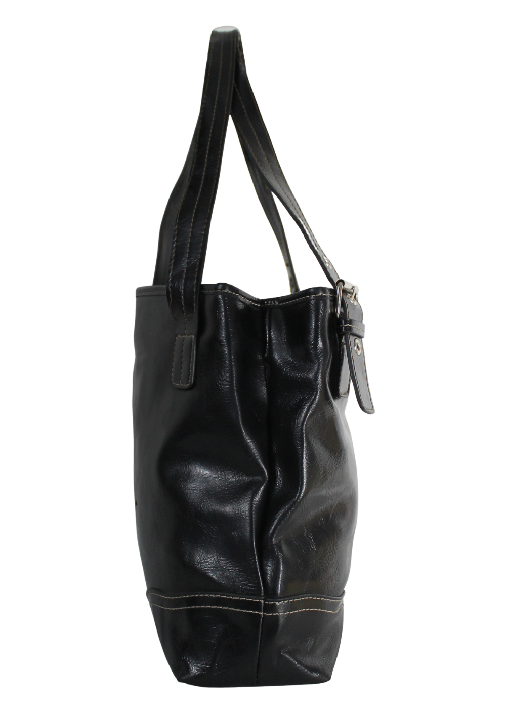 Snap Closure Shoulder Bag