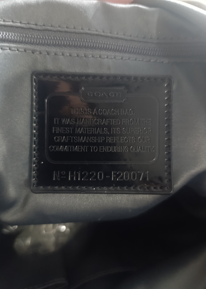 Coach Poppy Daisy Ocelot Glitter Shoulder Tote Handbag