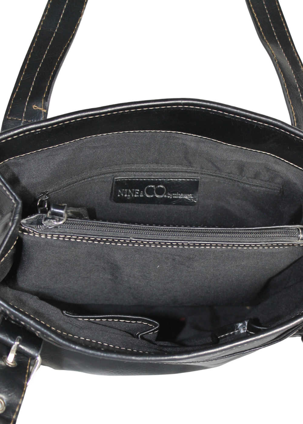 Snap Closure Shoulder Bag