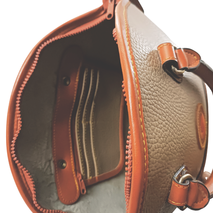 All Weather Leather Dome Norfolk Case Satchel