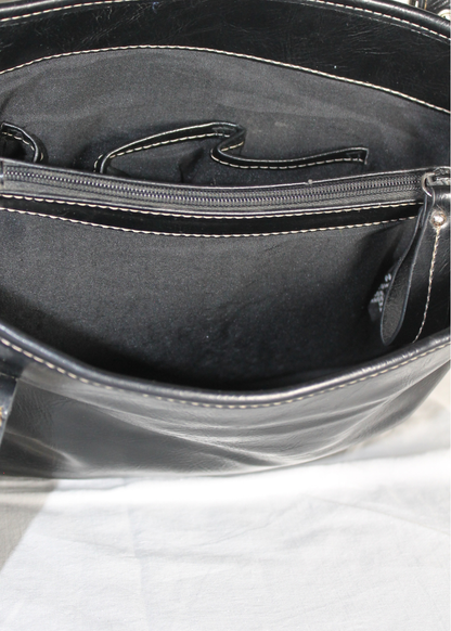 Snap Closure Shoulder Bag