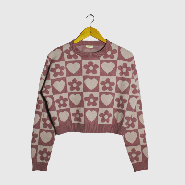 Drop shoulder Crop Top
