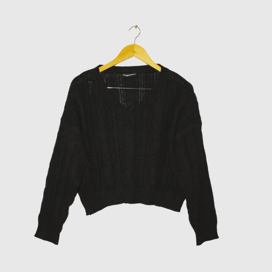 Drop shoulder Crop Top