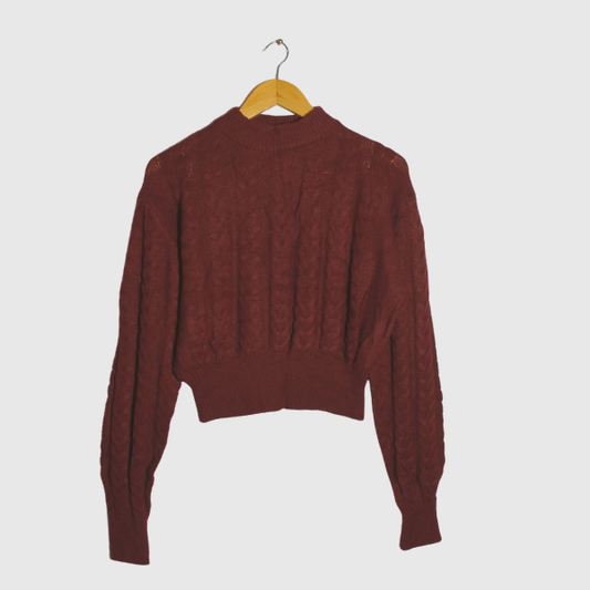 Drop shoulder Crop Top