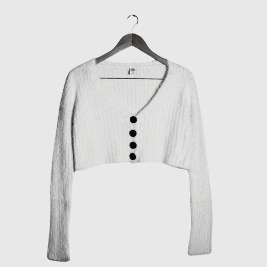 Cardigan Crop Top