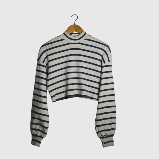 Drop Shoulder Crop Top
