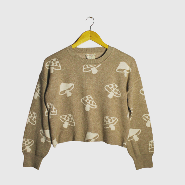 Drop Shoulder Crop Top