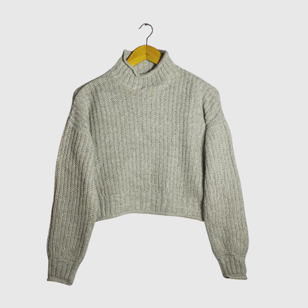 Drop Shoulder Crop Top