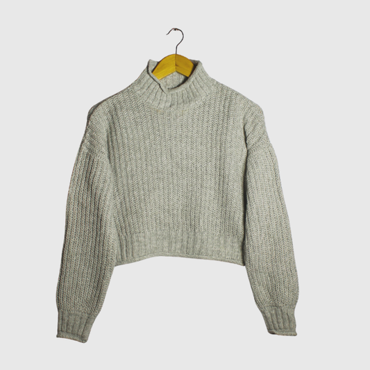 Drop Shoulder Crop Top