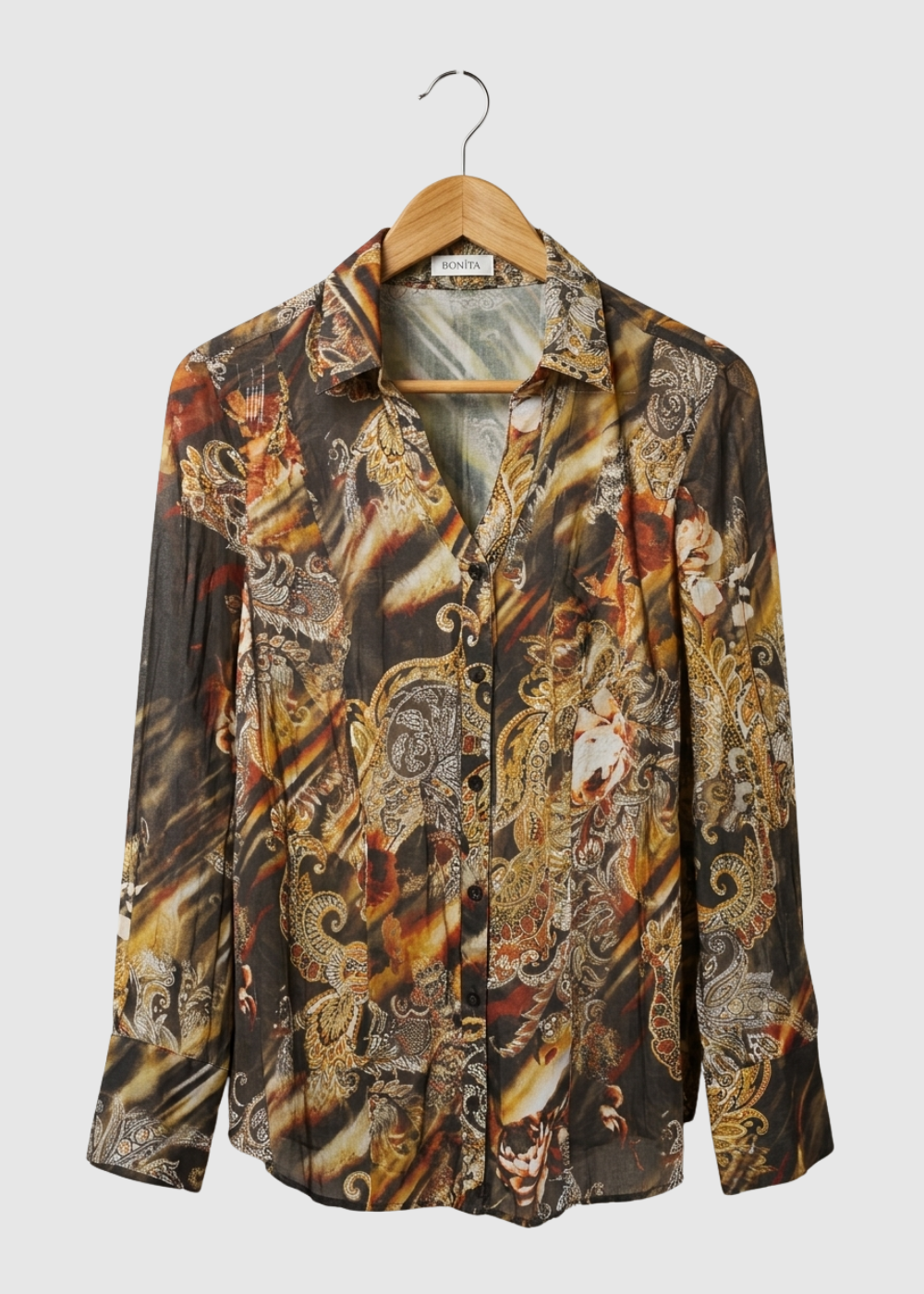 Summer Lawn Loose Fit Shirt
