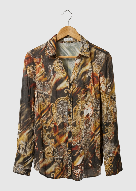 Summer Lawn Loose Fit Shirt