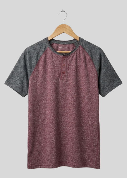 Summer Round Neck Reglan T-Shirt