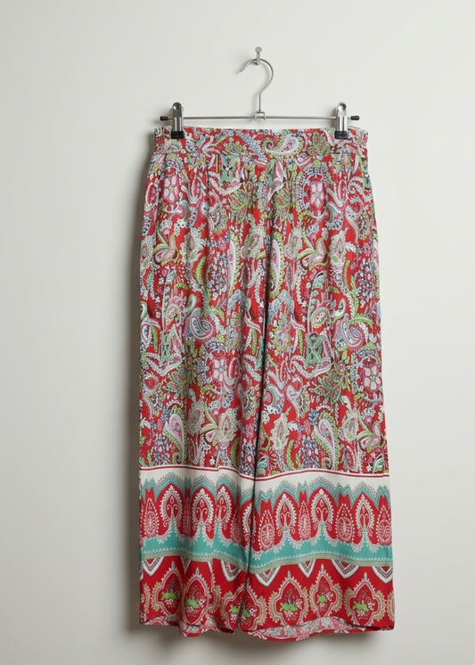 Wide Leg Cotton Pajama