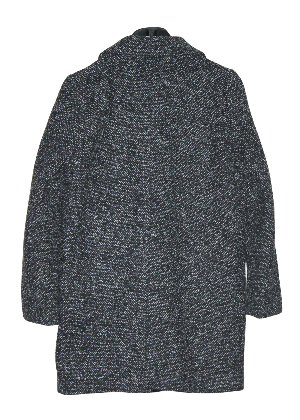 Woven Tweed Coat