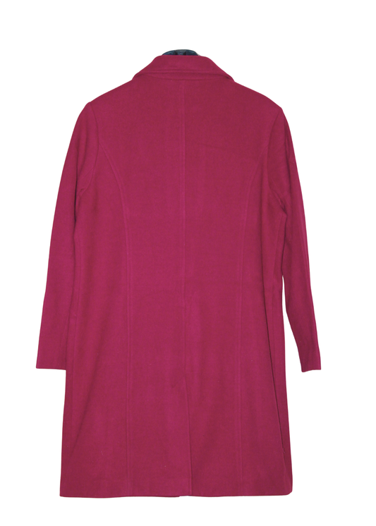 Burgundy Plum Coat