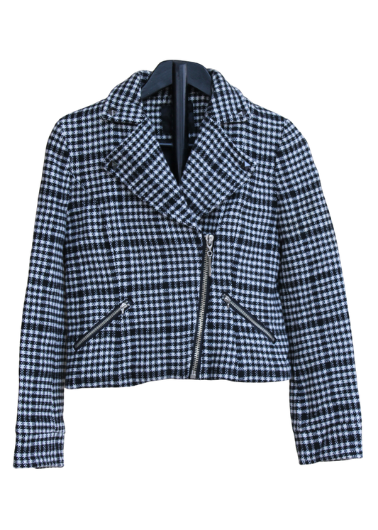 Cropped Tweed Blazer