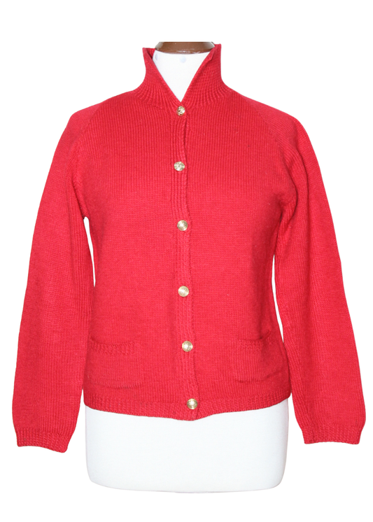 Knitted Cardigan Raglan