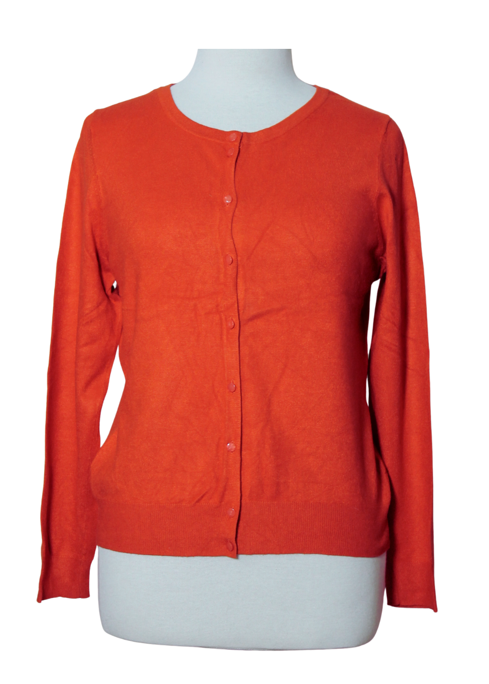 Round Neckline Cardigan