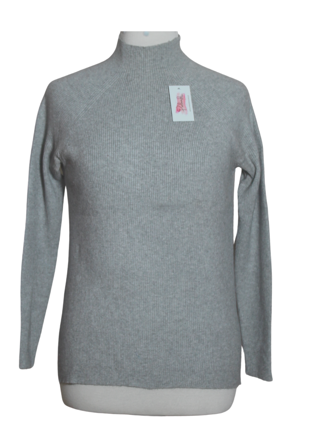 Mock Neck Reglan Sweater