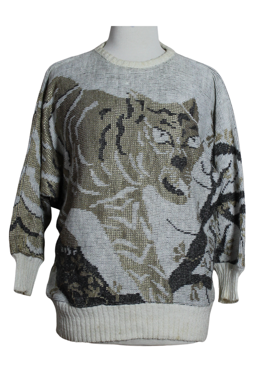 Crew Neck Baggy Pullover