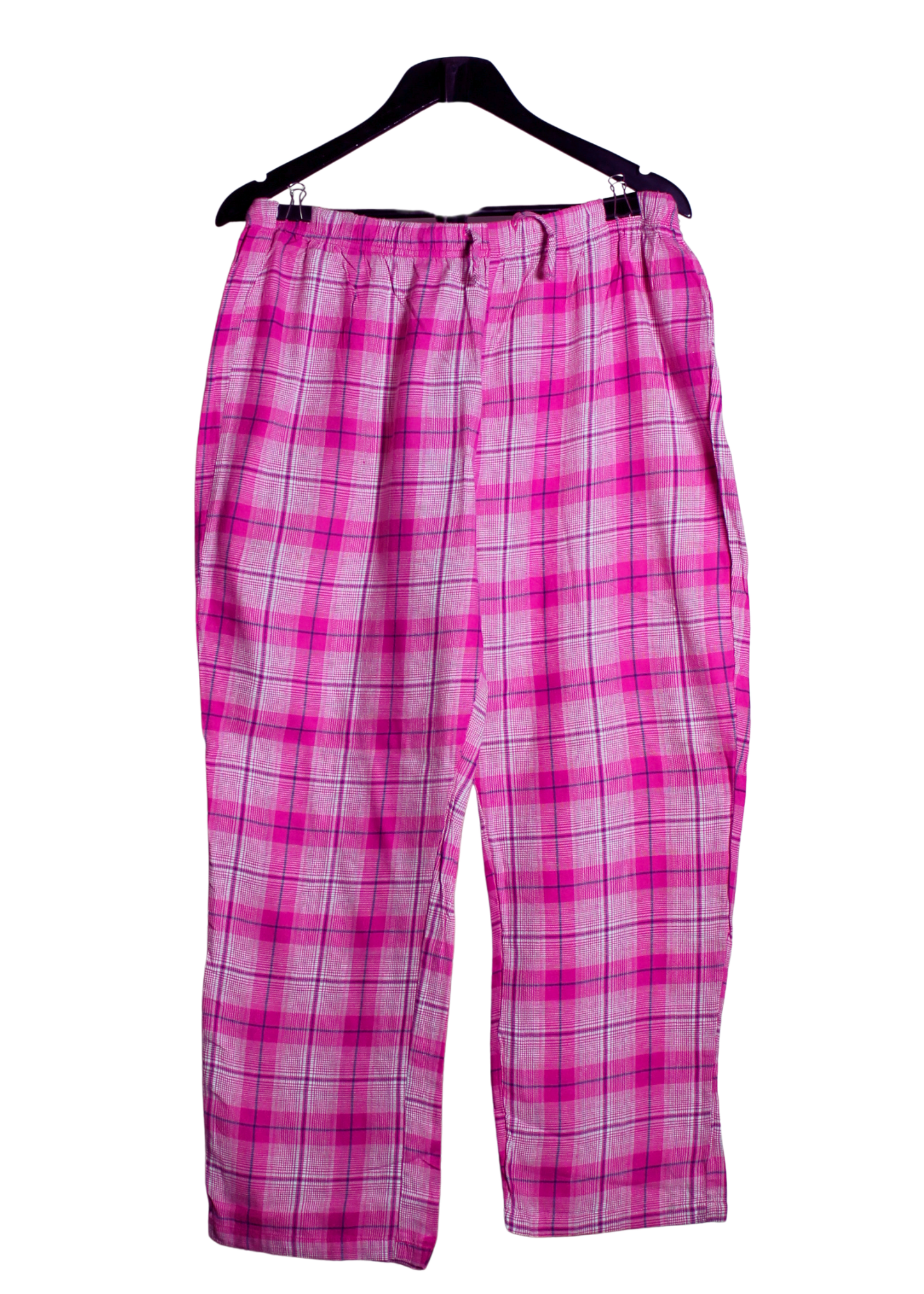 Cotton Checkered Pajama Pants