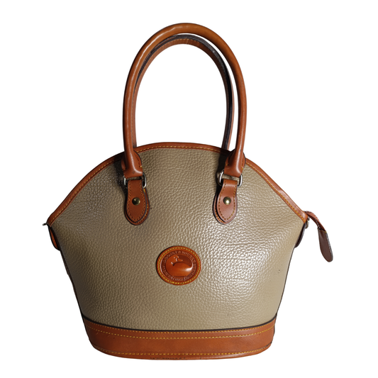 All Weather Leather Dome Norfolk Case Satchel