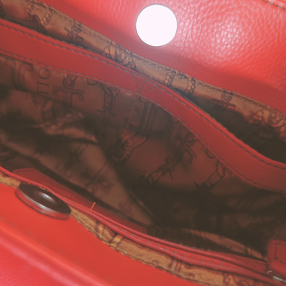 Pebbled Leather Convertible Crossbody / Shoulder Bag